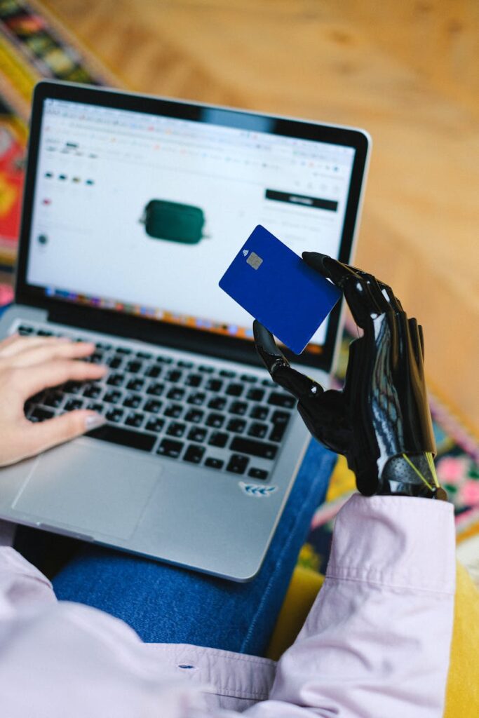 online business with AI